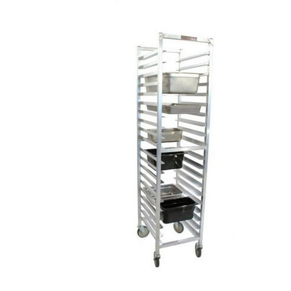 Prairie View WE5020KD-SP Knock Down 10 Steam Table Pan Racks - 71.5 x 17 x 20 in.