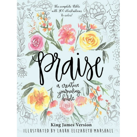 Praise: A Creative Journaling Bible (Hardcover)