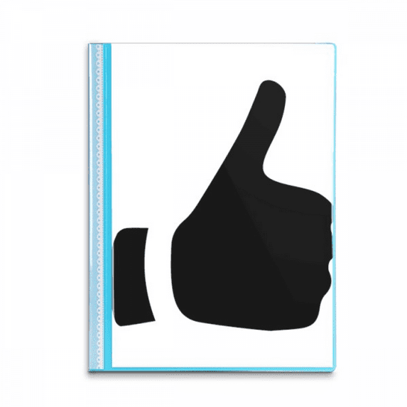 Praise Gesture Outline Pattern Book Sheet Protectors Portfolio Binder Folder