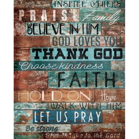 Praise Poster Print by Jace Grey - 8 x 10 - Small