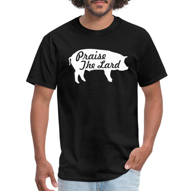 Praise The Lard Pork BBQ Men's TShirt