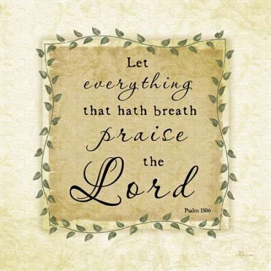 Praise the Lord Canvas Art - Jennifer Pugh (24 x 24)