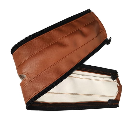 Pram Handle Covers Dustrproof PU Covers Pushchair Bumper Handlebar Sleeve Baby Pushchair Armrest Handle Sleeve