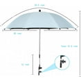 thumbnail image 1 of Pram  with Adjustable Clamp, UPF 50+ -Proof Parasol for Strollers, 1 of 6