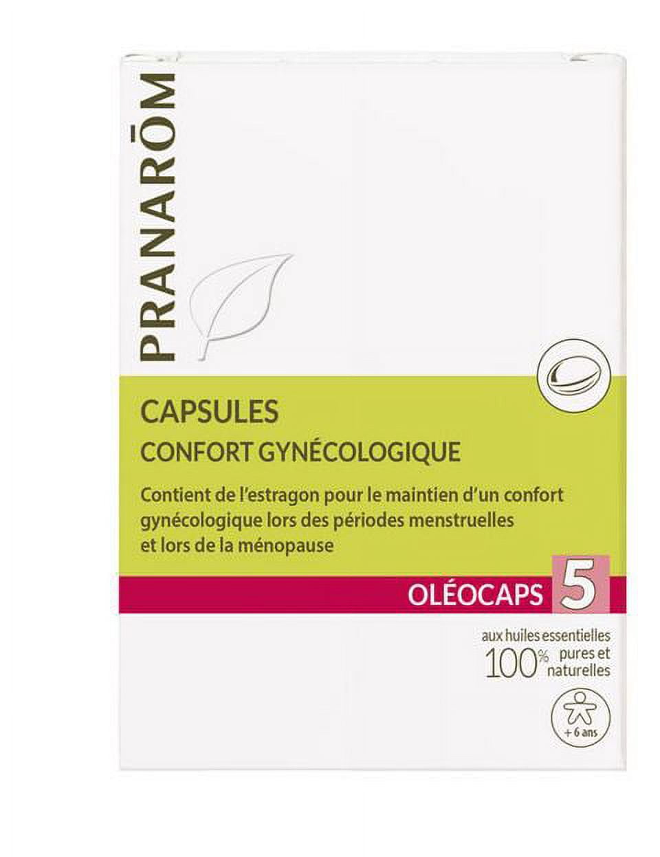 Pranarom Oleocaps Menstrual Period Symptoms Relief 30 Capsules