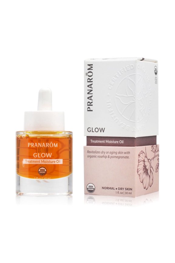 - Glow Treatment Moisture Oil (1oz / 30ml) - 100% Pure & Natural Essential Oil Moisturizing Oil for Dry Skin Treatment & Nourishment