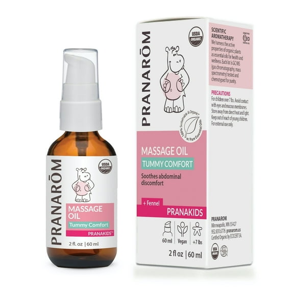 Pranarom Organic PranaKids Tummy Comfort Massage Oil