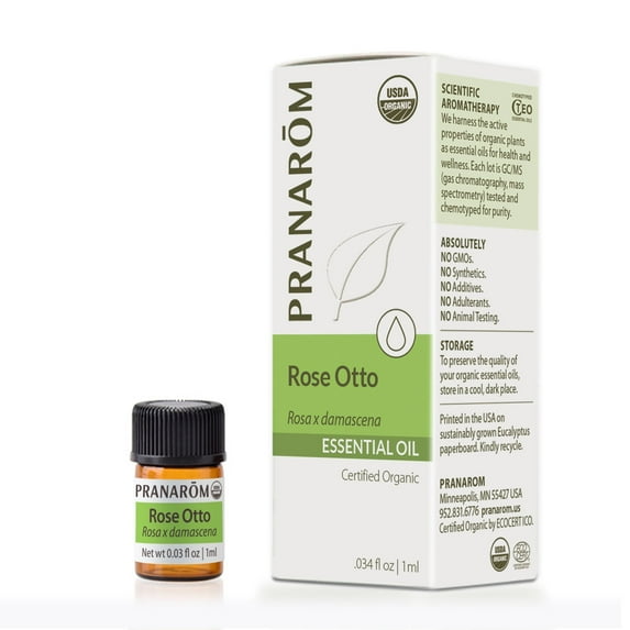 Pranarom Organic Rose Otto Essential Oil