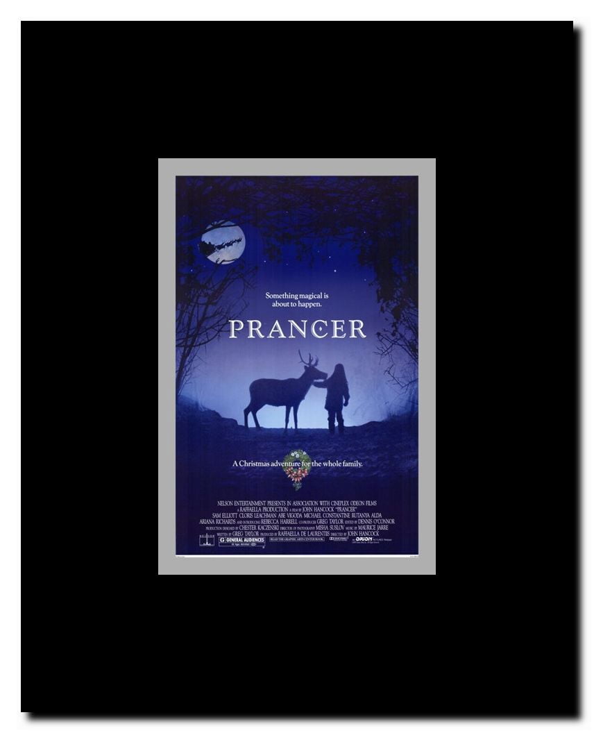 Prancer Framed Movie Poster