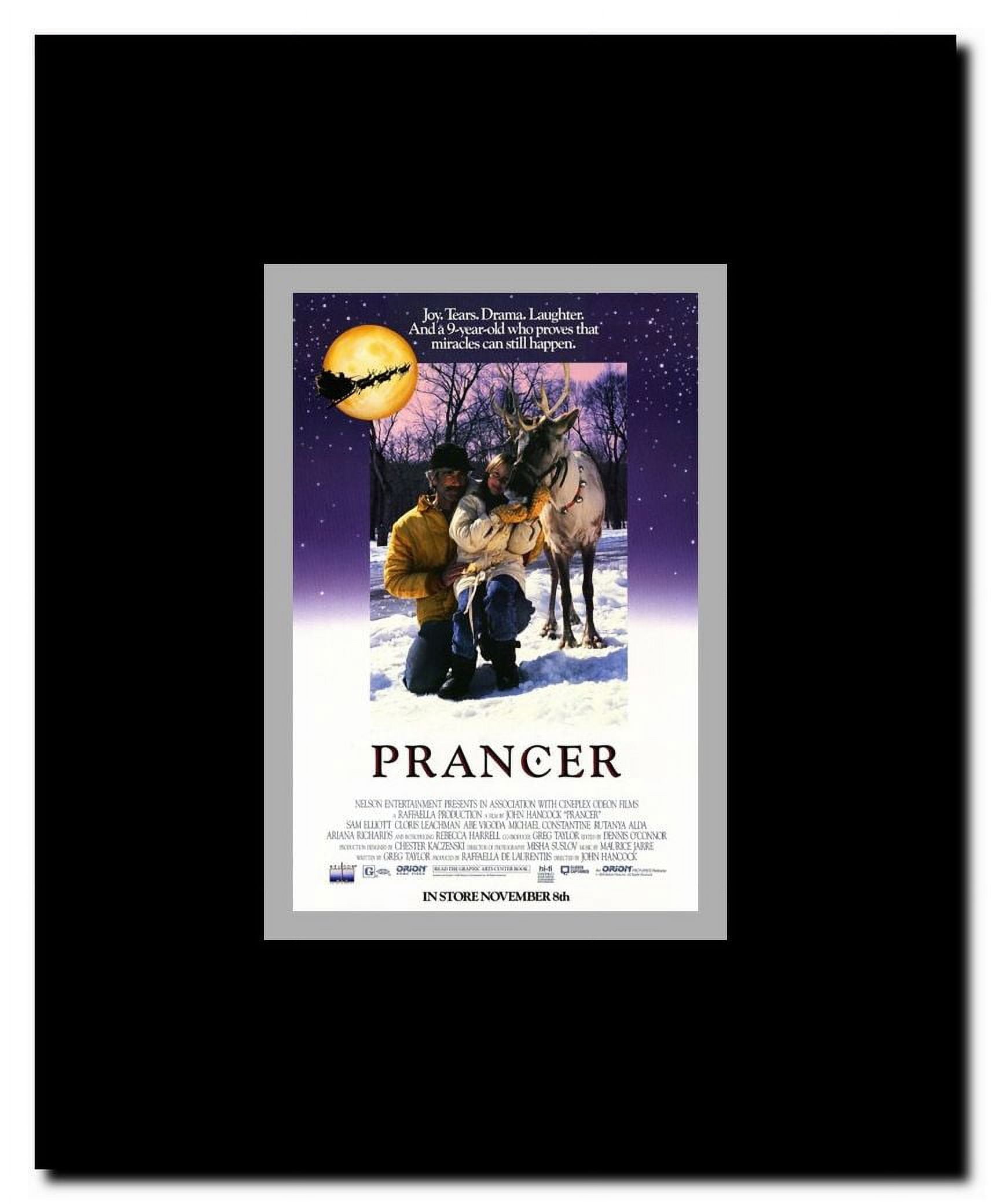 Prancer Framed Movie Poster