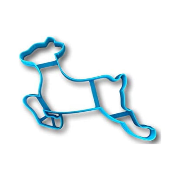 Prancing Reindeer Cookie Cutter (3.0 Inch)- Fast Shipping - Sharp Edges - Exceptional Quality