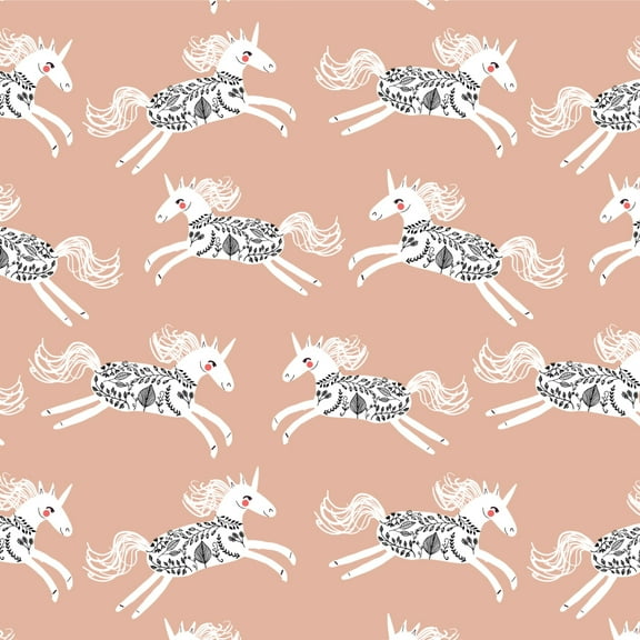 Prancing Unicorns Premium Roll Gift Wrap Wrapping Paper