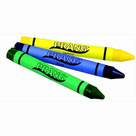 Prang 001305 0.43 x 4 In. Large Molded Crayon Set, Assorted Color, Set - 8