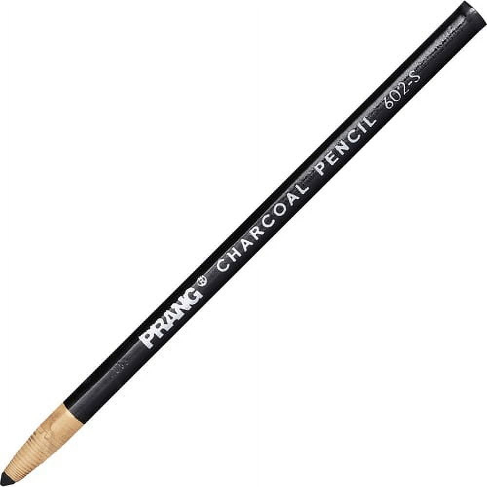 Prang Charcoal Pencils - Black Lead - 2 Each Prang Charcoal Pencils - Black Lead - 2 Each