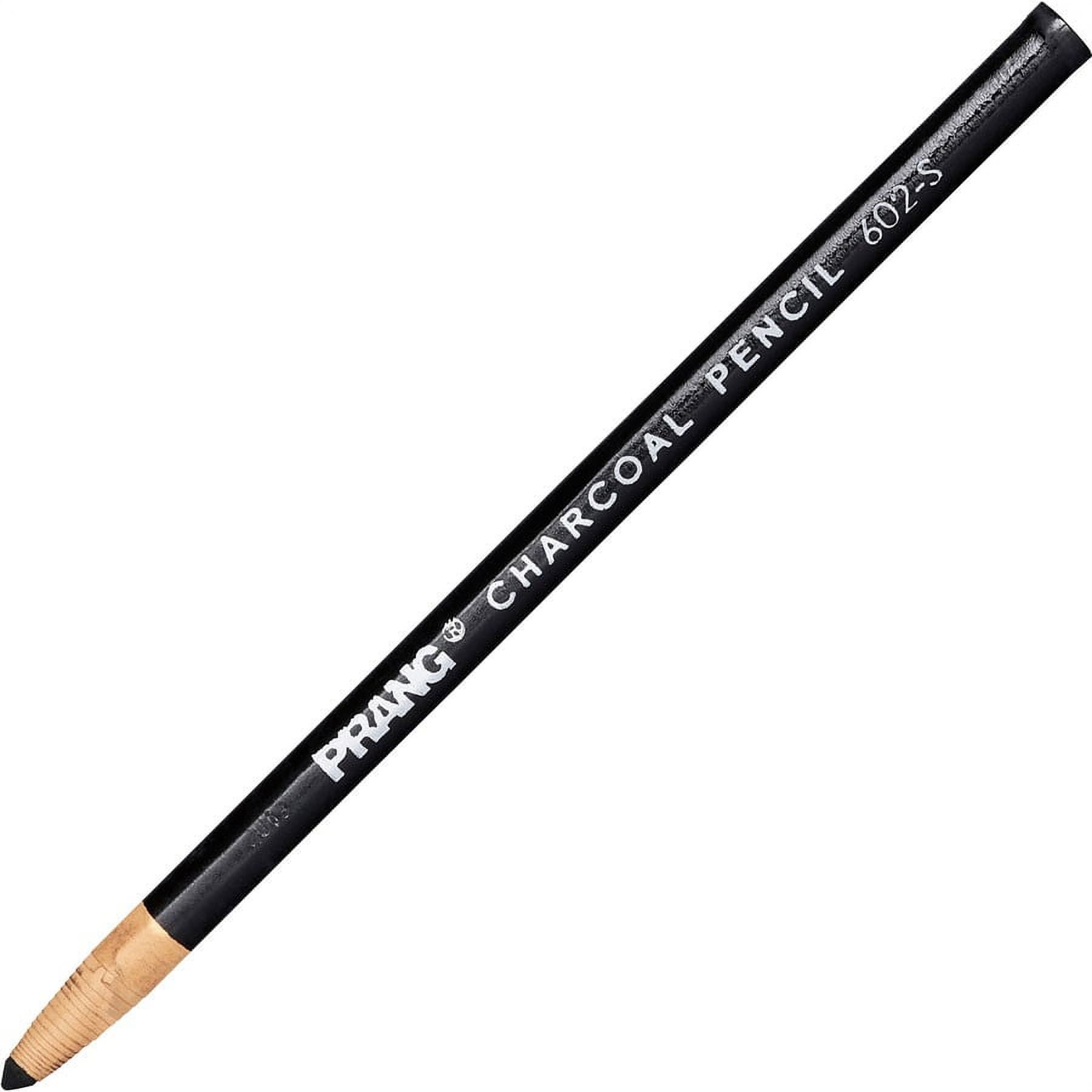 Prang Charcoal Pencils - Black Lead - 2 / Each | Bundle of 5 Each