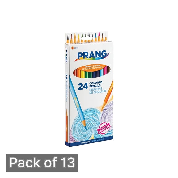 Prang Colored Pencils 24-Count Box (Pack of 13)