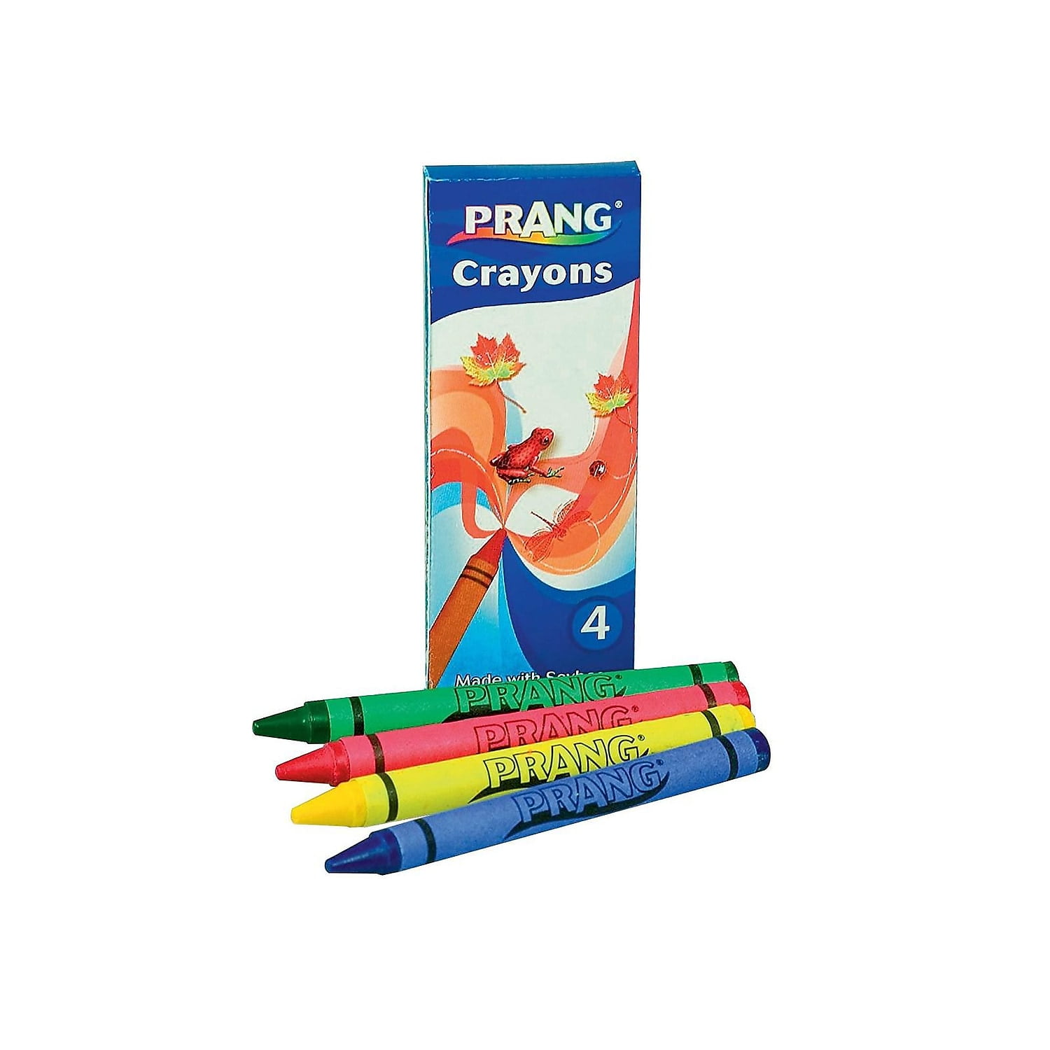 Crayons Made with Soy, 4 Assorted Colors/Pack, 288 Packs/Carton Crayons Made with Soy, 4 Assorted Colors/Pack, 288 Packs/Carton