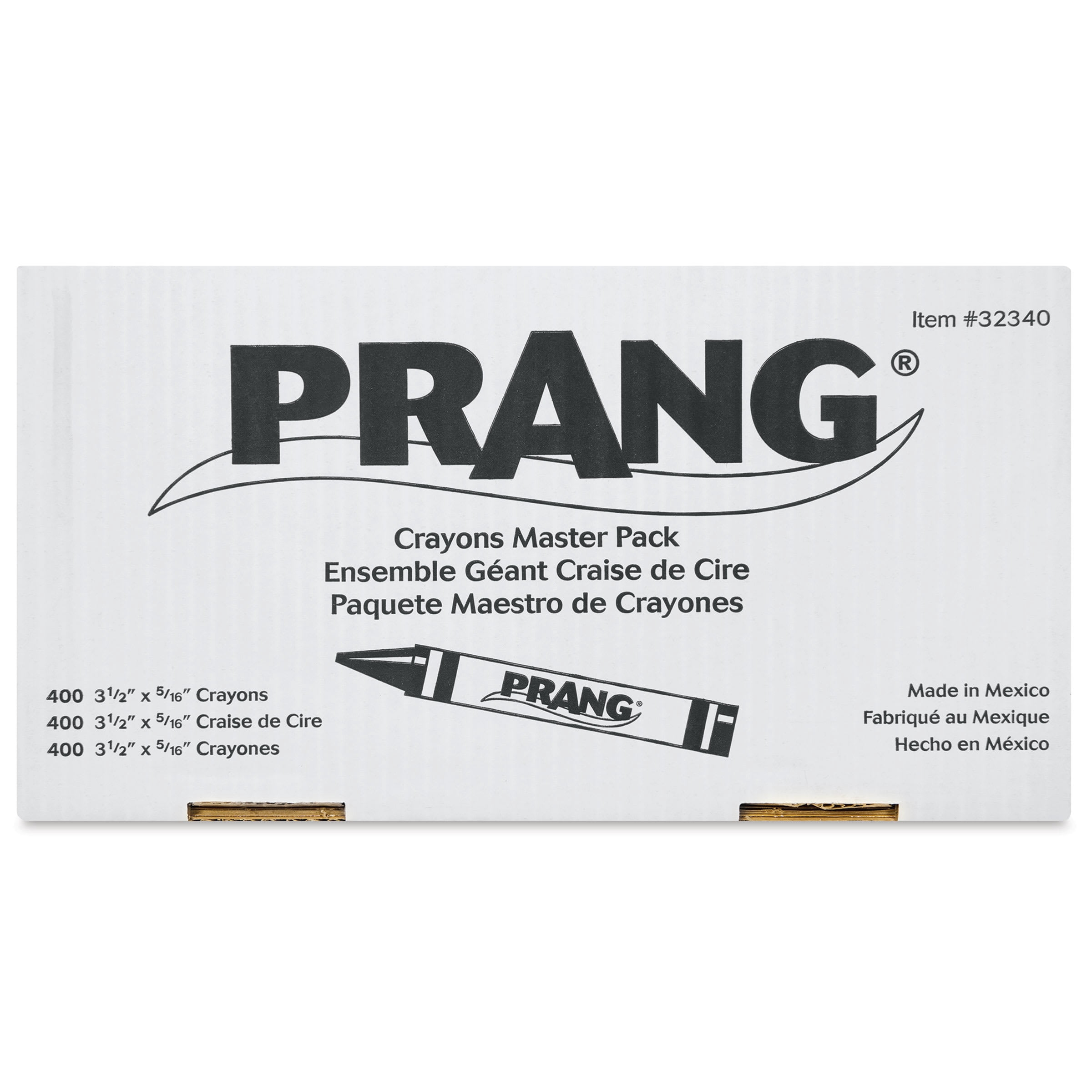 Prang, DIX32340, Crayons Classroom Pack, 400 / Box, Assorted