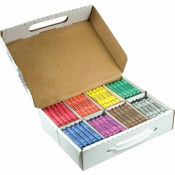 Prang Crayons Master Pack Assorted - 200 / Box