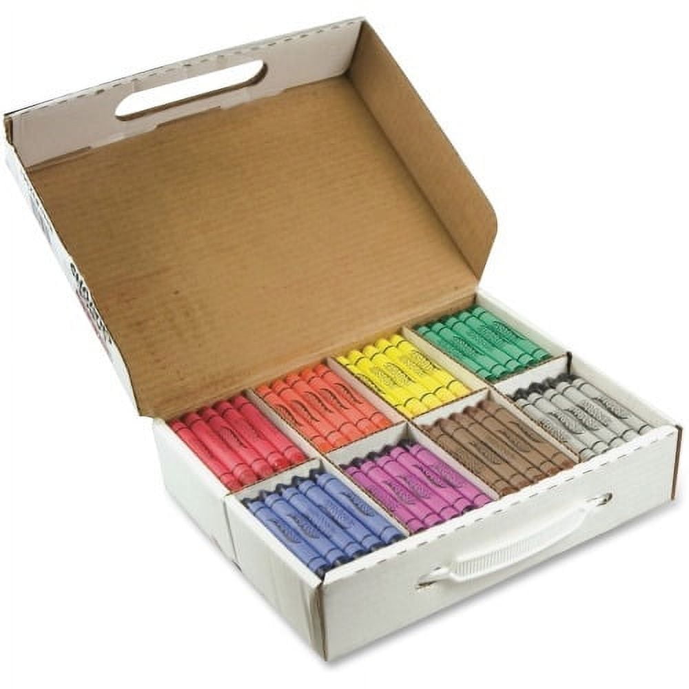 Prang Crayons Master Pack Assorted - 200 / Box