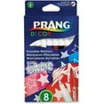 Prang Decor Magic Erasable Markers Assorted Water Based Ink - 8 / Box ...