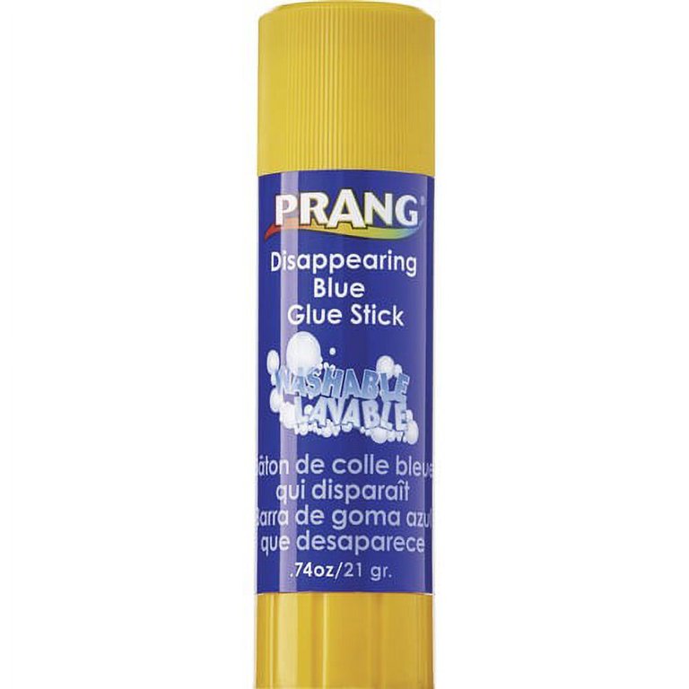 Prang Disappearing Blue Washable Glue Stick - 0.74 oz - 1 Each - Blue Prang Disappearing Blue Washable Glue Stick - 0.74 oz - 1 Each - Blue