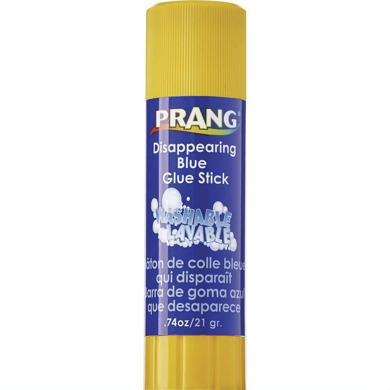 Prang Disappearing Blue Washable Glue Stick - 0.74 oz - 1 Each - Blue Prang Disappearing Blue Washable Glue Stick - 0.74 oz - 1 Each - Blue