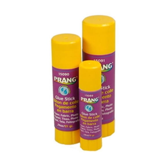 Prang Dixon White Glue Stick - White - 0.27 Oz.