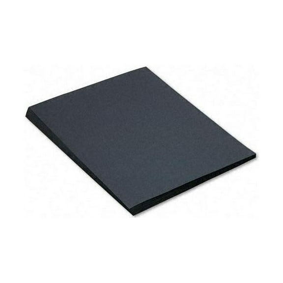 Prang Medium Weight Construction Paper, 18 x 24 Inches, Black, 50 Sheets