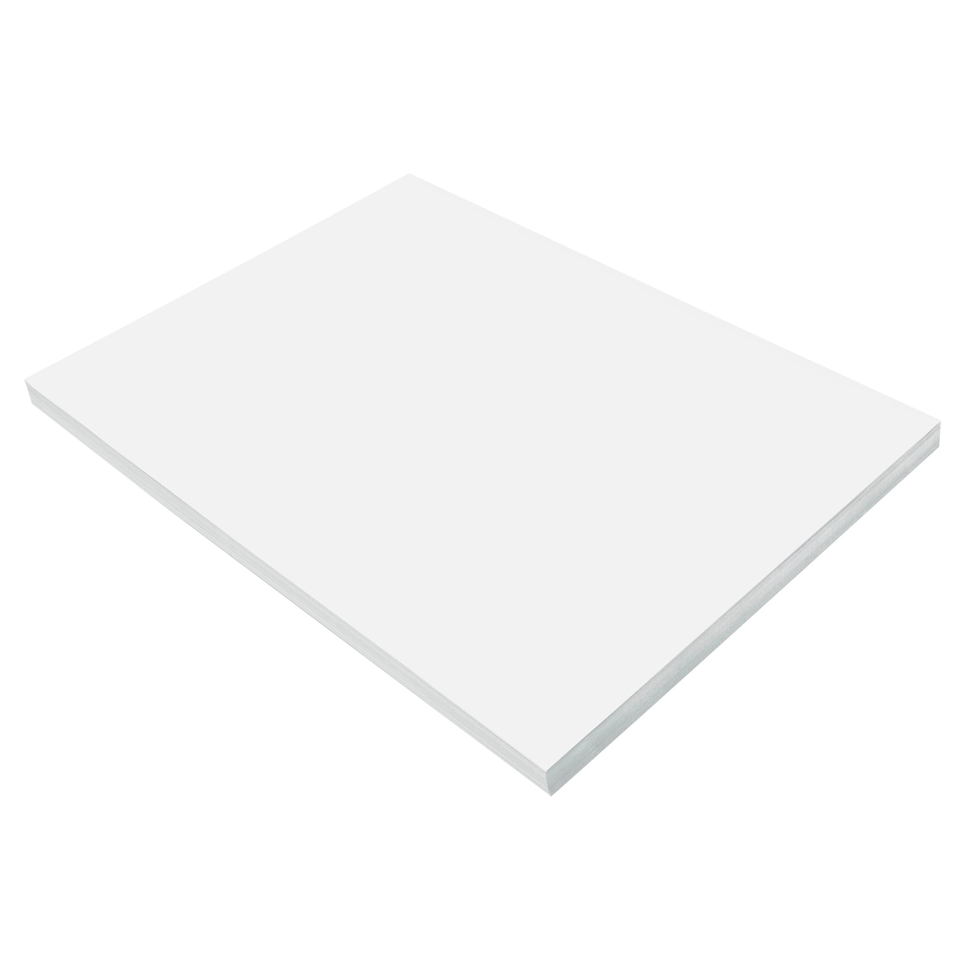Prang Medium Weight Construction Paper, 9 x 12 Inches, White, 50 Sheets