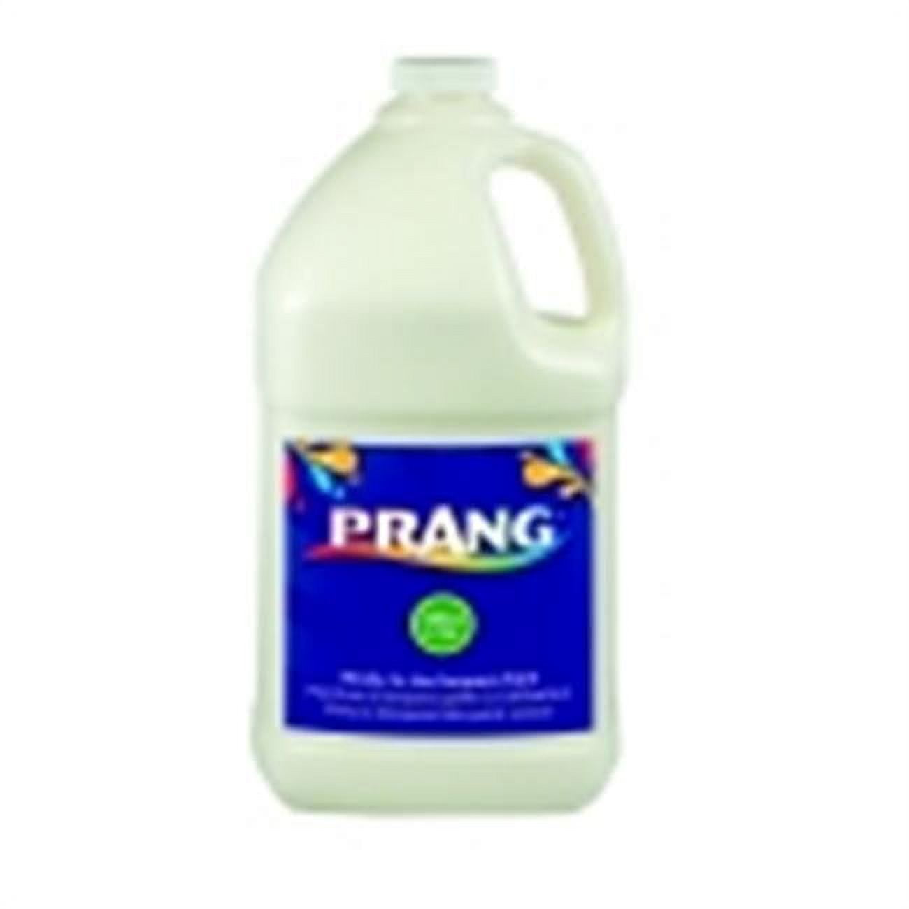 Prang NonToxic ReadyToUse Liquid Tempera Paint 1 Gal. Squeeze Bottle, White