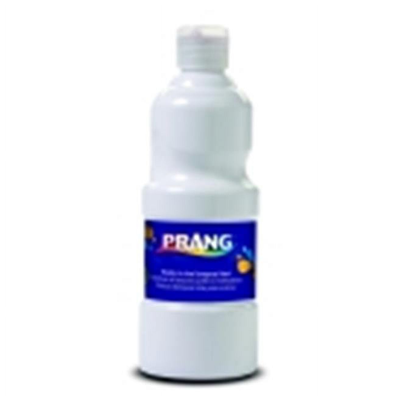 Prang NonToxic ReadyToUse Liquid Tempera Paint 1 Pt. Squeeze Bottle, White