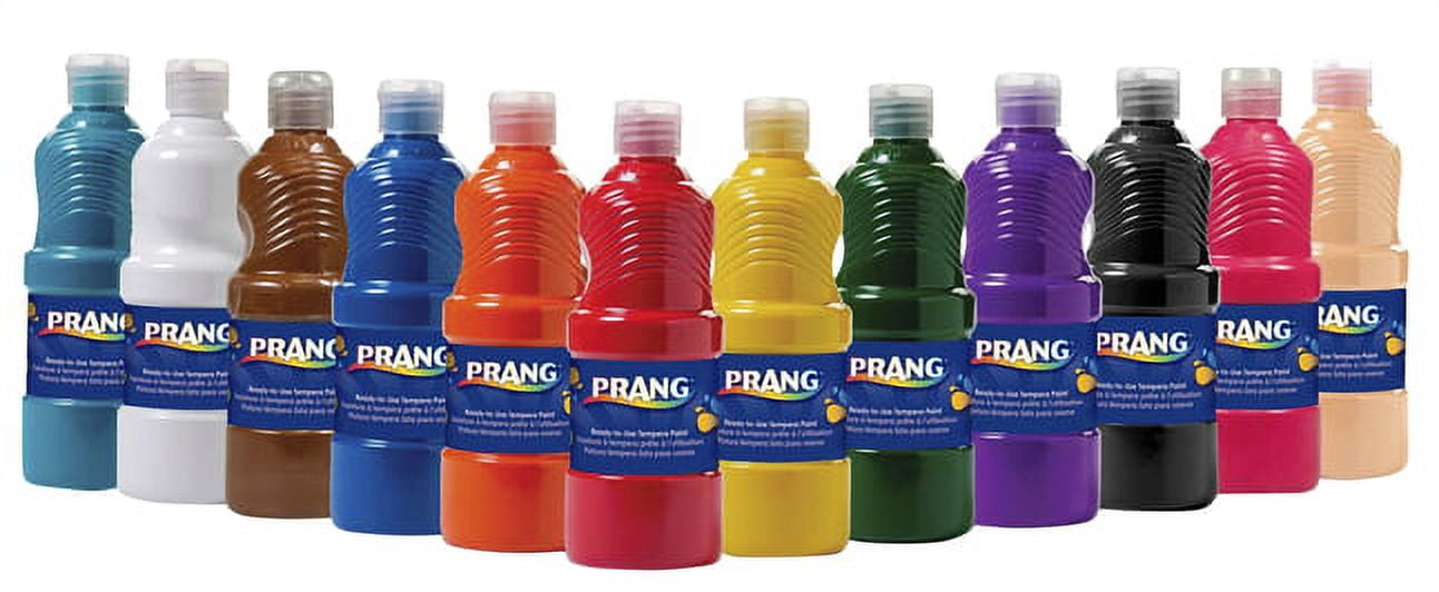 Prang NonToxic ReadytoUse Liquid Tempera Paint Set, 1 pt Squeeze