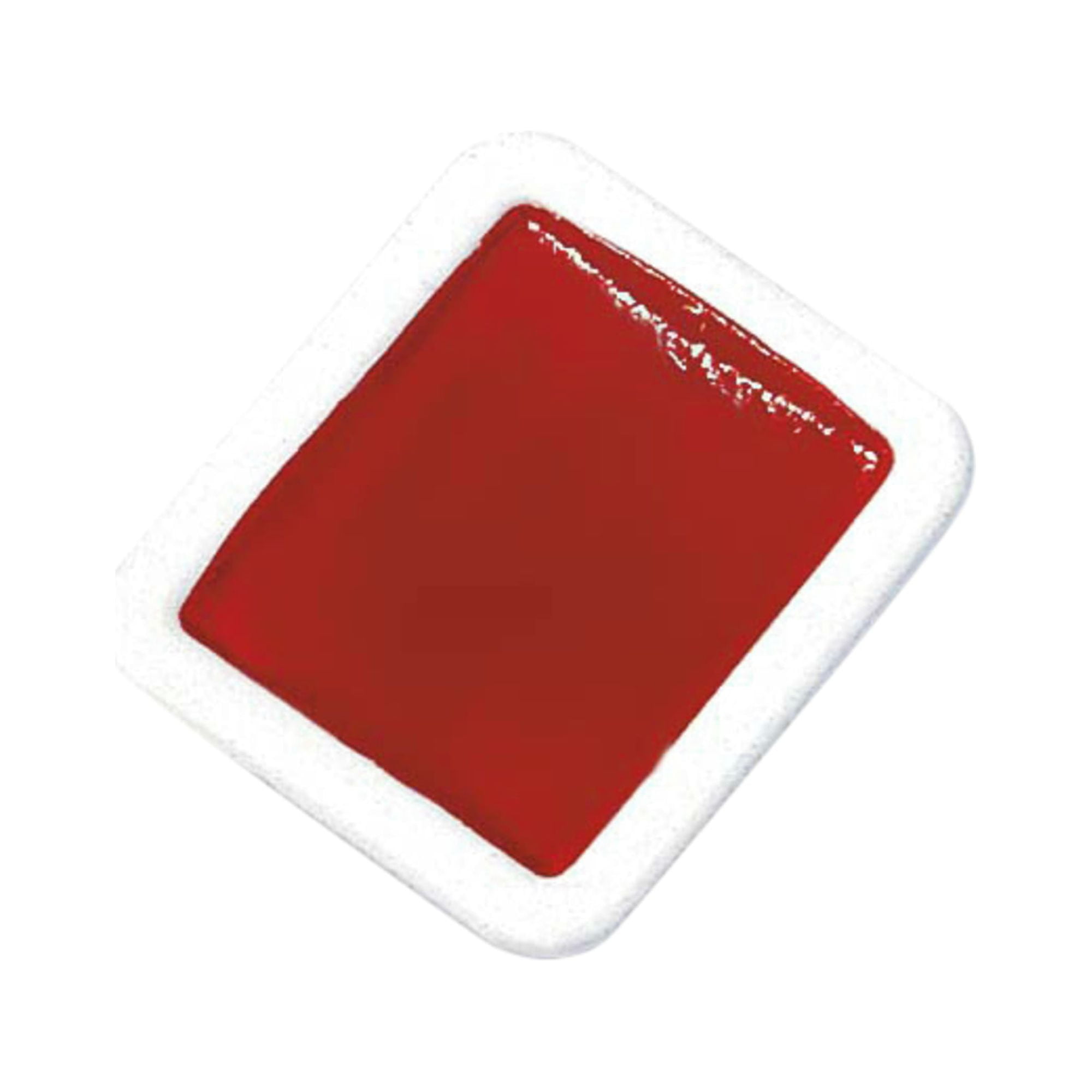 Prang NonToxic SemiMoist Watercolor Paint Refill, Plastic Whole Pan, Red, 12 Pans