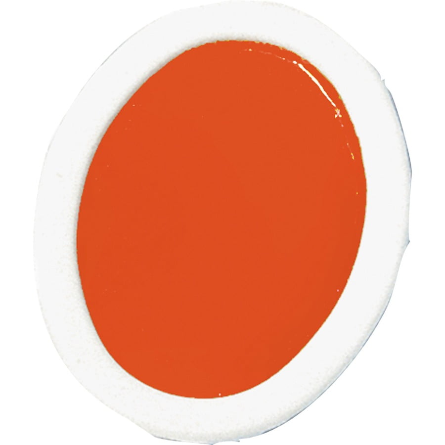 Prang Oval-Pan Watercolors Refill - 1 Dozen - Red Orange Prang Oval-Pan Watercolors Refill - 1 Dozen - Red Orange