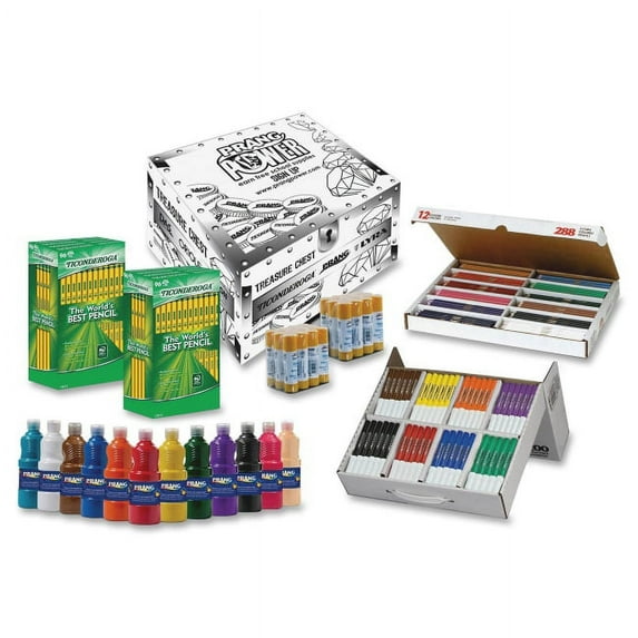 Prang Power Teacher Supply Kit - ClassRoom Project - 716 / Kit - White