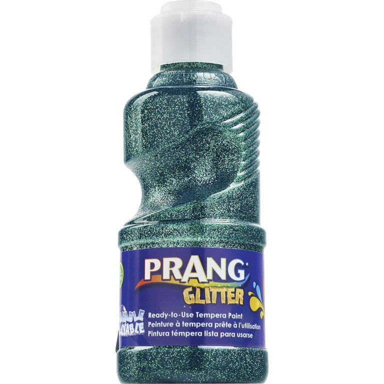 Prang Ready-to-Use Glitter Paint - 8 fl oz - 1 Each - Glitter Blue Prang Ready-to-Use Glitter Paint - 8 fl oz - 1 Each - Glitter Blue