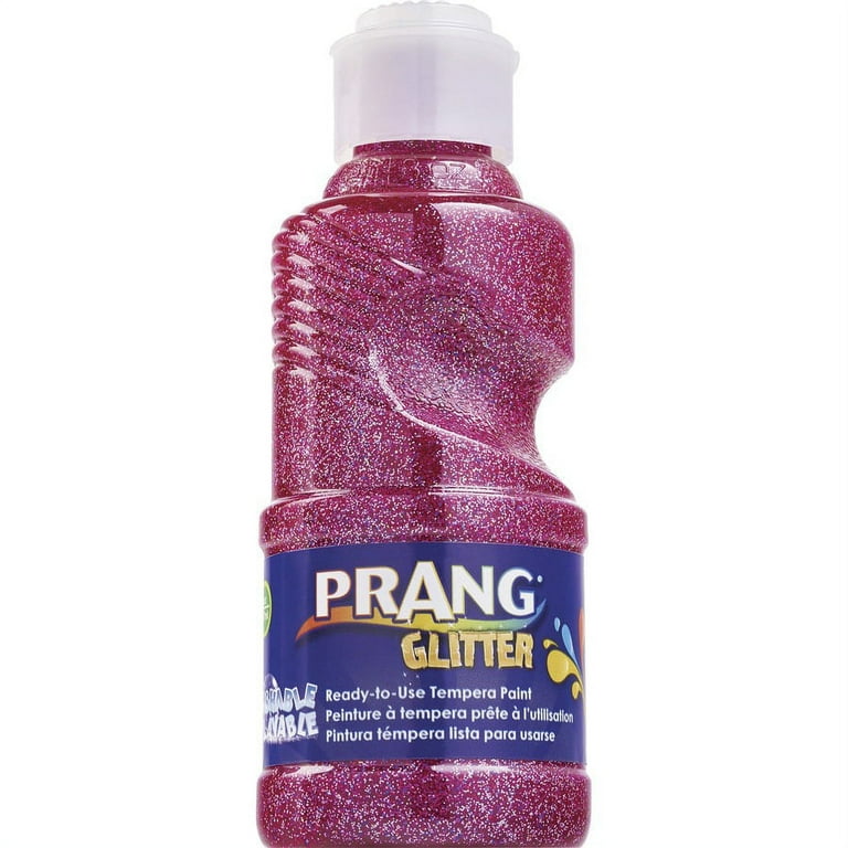 Prang Ready-to-Use Glitter Paint - 8 fl oz - 1 Each - Glitter Red Prang Ready-to-Use Glitter Paint - 8 fl oz - 1 Each - Glitter Red