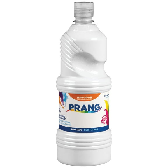 Prang Ready-to-Use Tempera Paint, 32 oz., White