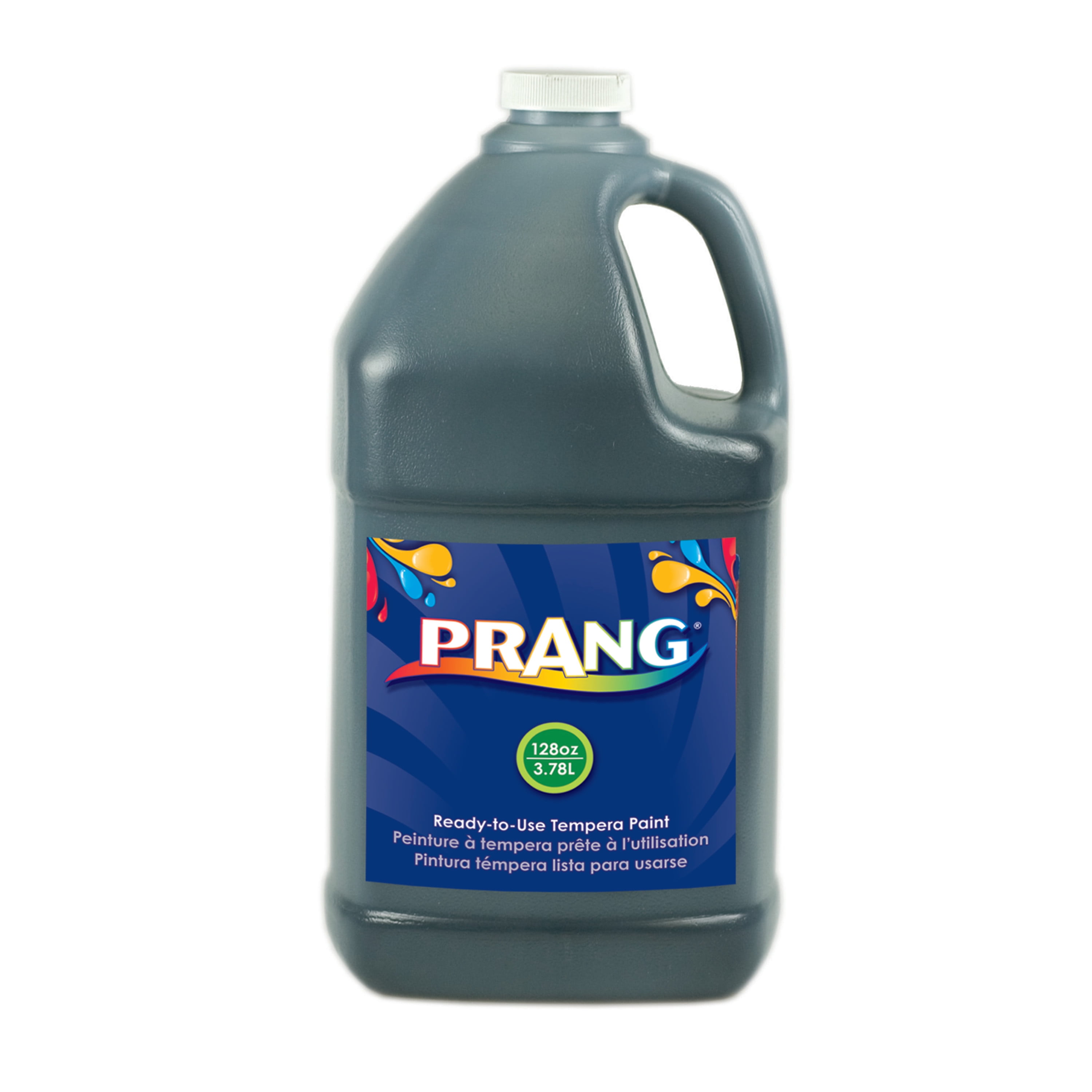 Prang Ready-to-Use Tempera Paint, 128 oz., Black
