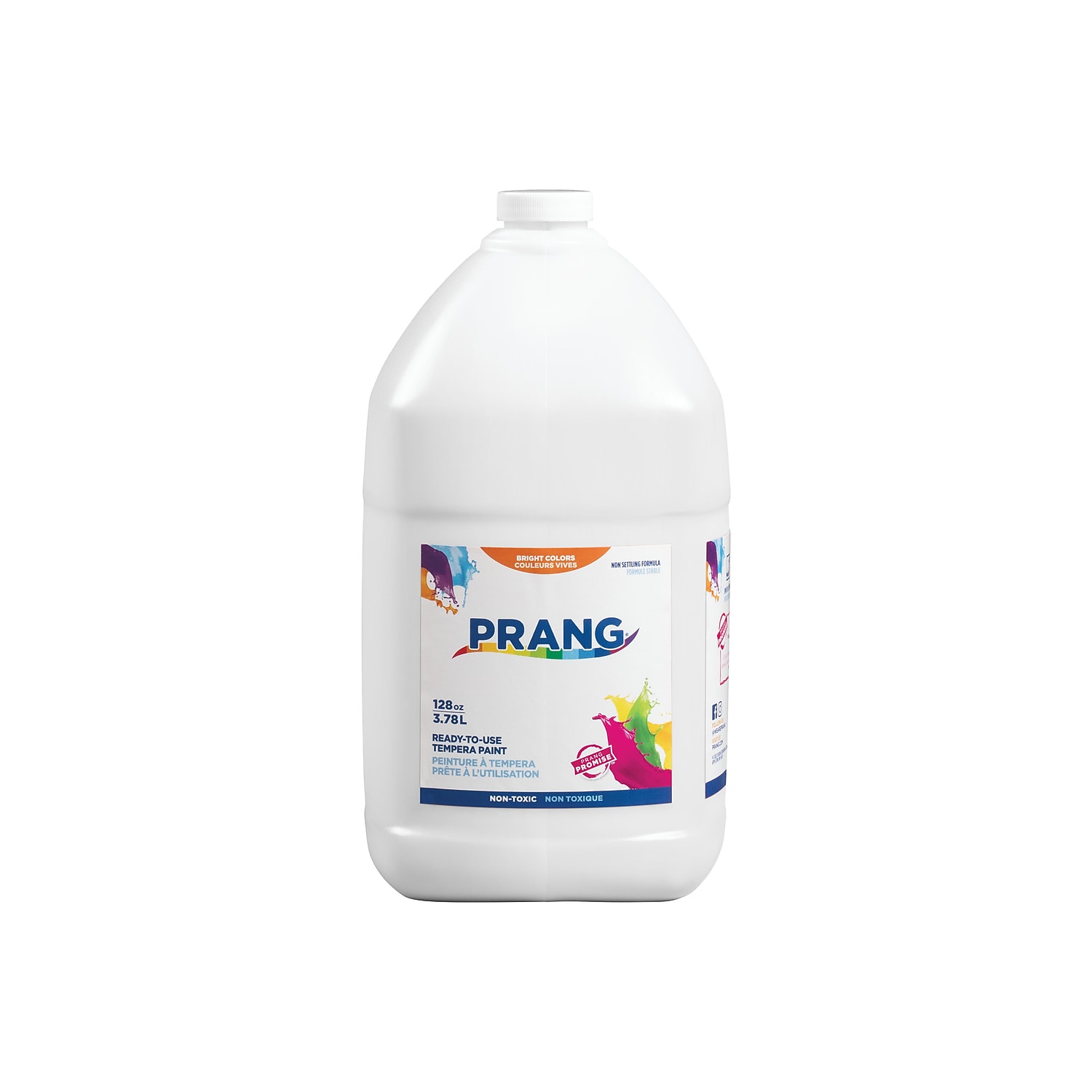 Prang Ready-to-Use Tempera Paint, 128 oz., White