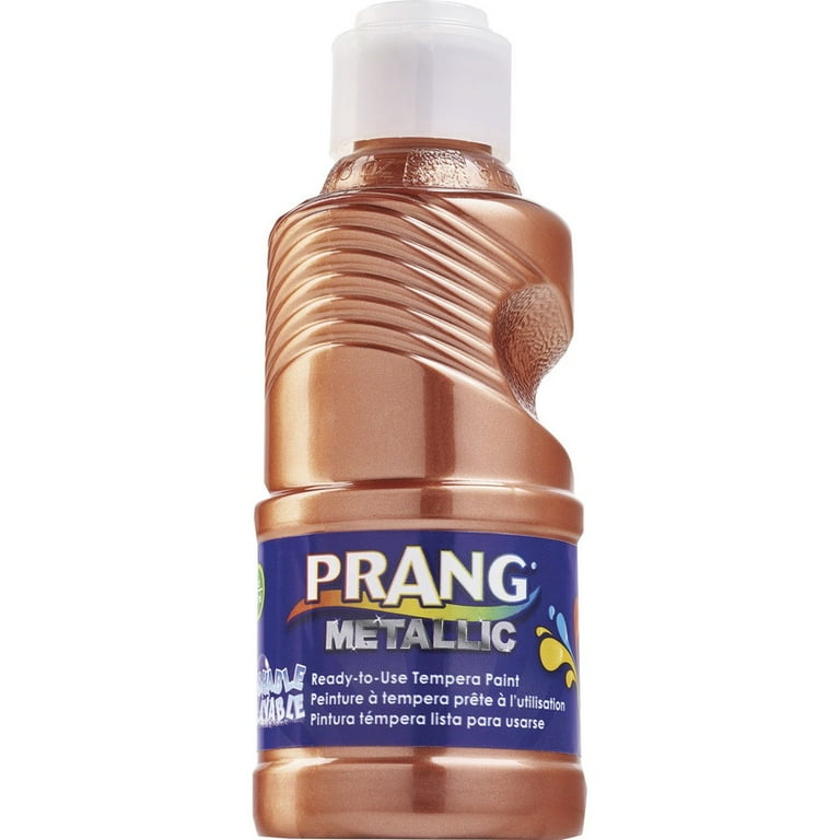 Prang Ready-to-Use Washable Metallic Paint - 8 fl oz - 1 Each - Metallic Red Prang Ready-to-Use Washable Metallic Paint - 8 fl oz - 1 Each - Metallic Red