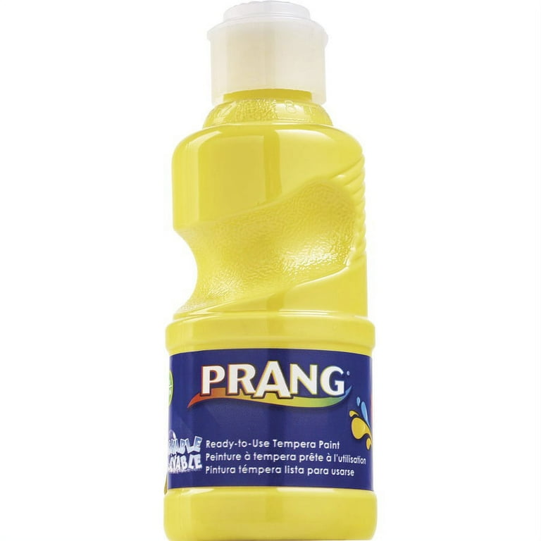 Prang Ready-to-Use Washable Tempera Paint - 8 fl oz - 1 Each - Yellow Prang Ready-to-Use Washable Tempera Paint - 8 fl oz - 1 Each - Yellow