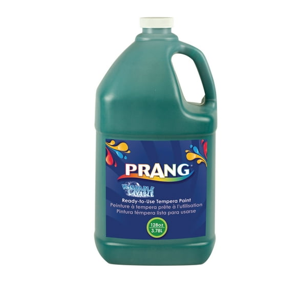 Prang Washable Tempera Paint, Green, 1 Gal