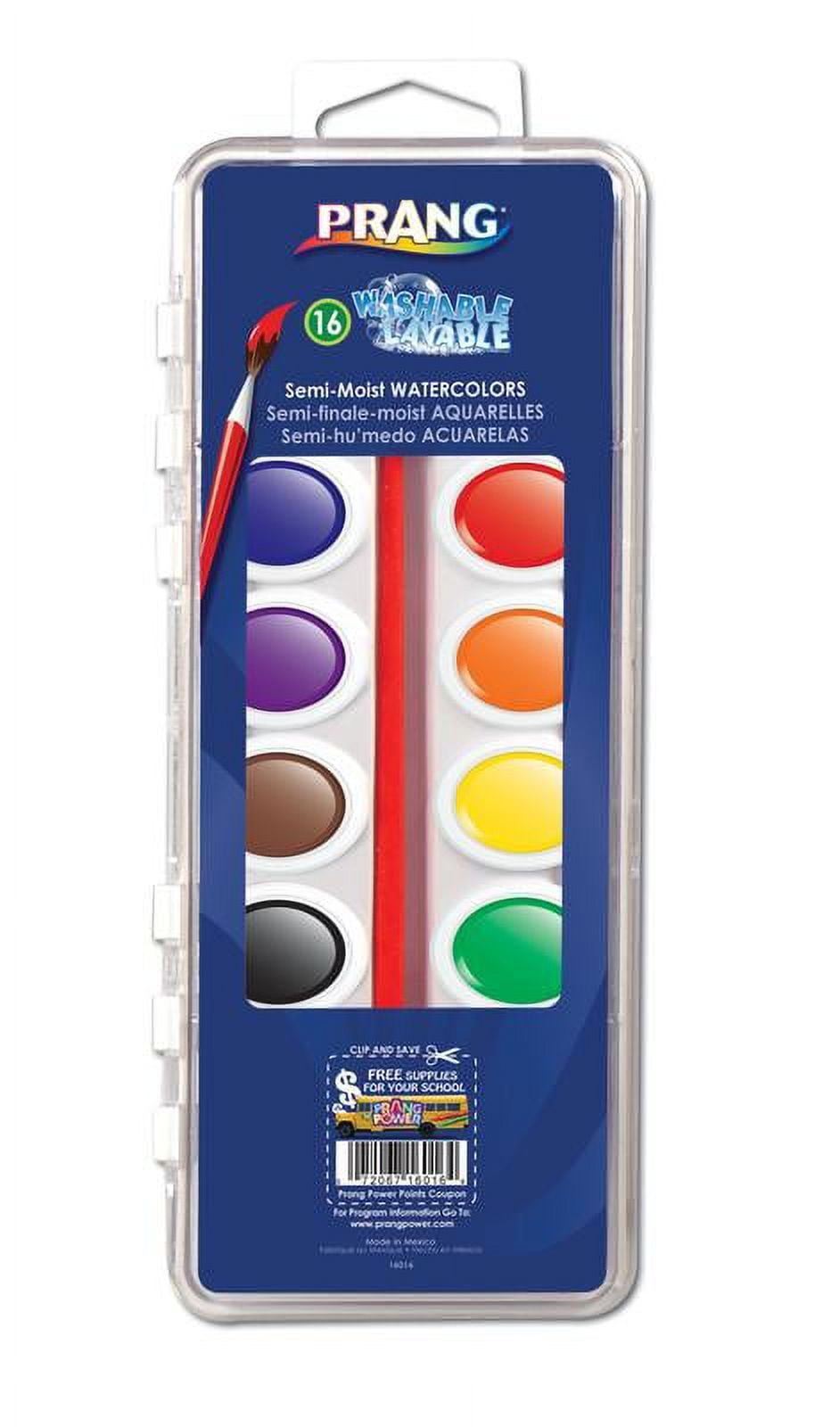 Color Swell 36 Set Bulk Watercolor Paint Pack with Wood Brushes 8 Colors  Washable Water Colors Perfect for Kids Classroom Parties Students All Ages  : : Toys & Games