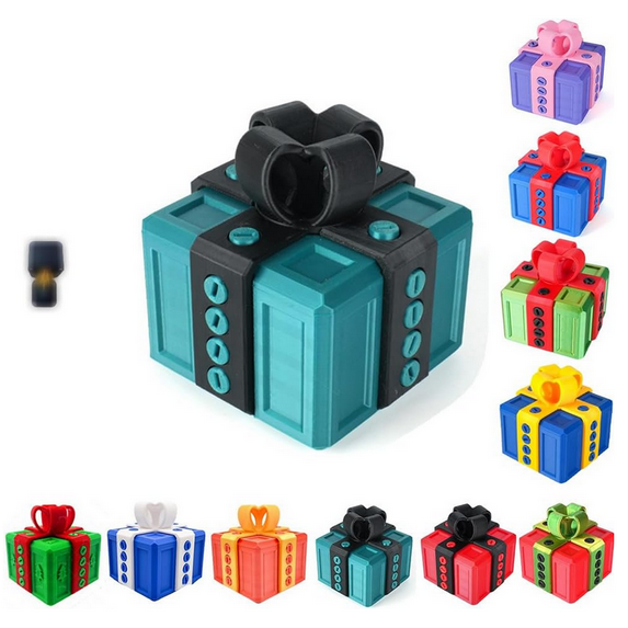 The Prank Box – Hilarious Screw Challenge, Surprise Prank Puzzle Gift Box, Endless Puzzle Gift Boxes with Screws and Hidden Lock, Annoying Funny 3D Printed Screw Gifts Boxes Ideal for Holiday G
