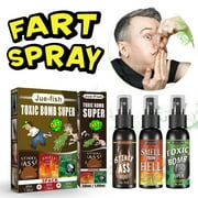 Prank Fart Spray,Fart Spray Extra Strong,3pc Potent Stink Spray,Fart Bomb Prank Stuff Hilarious Gag Gifts for Adults,Fake Poop Smelling Prank Stuff,Great Gag Gifts,Stocking Stuffers Party Favors