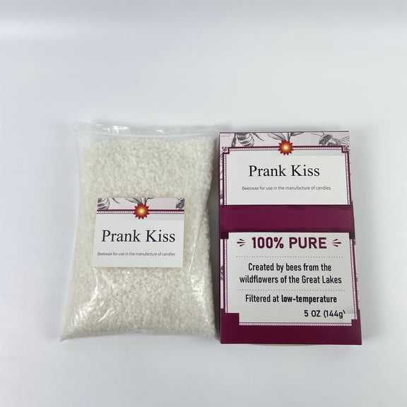 Prank Kiss Beeswax for use in the manufacture of candles,Bees wax for Candle Making, Body, Skin Care DIY, Lip Balm and Soap Making Supplies