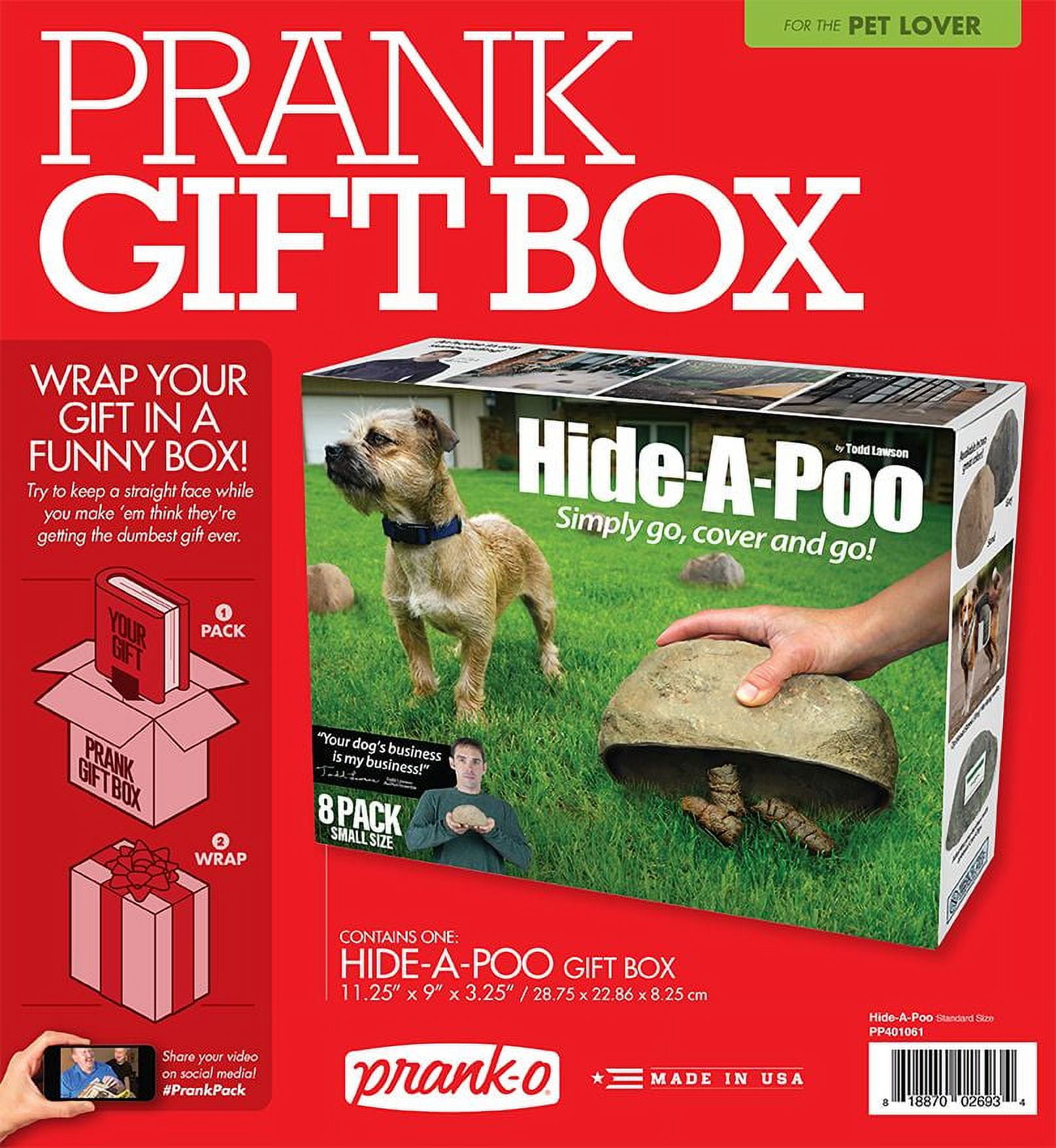 Prank-O Prank Gift Box, Hide-A-Poo 