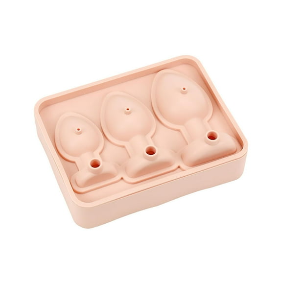 Prank Plug Shaped Ice Cubes Trays Silicone for DIY Cakes Chocolates and Light Green Design